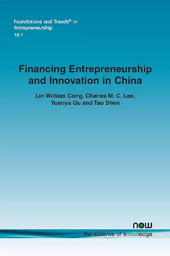 Financing Entrepreneurship and Innovation in China cover