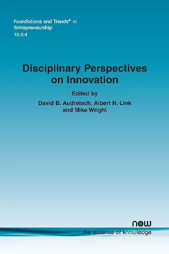 Disciplinary Perspectives on Innovation cover