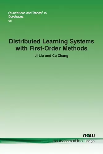 Distributed Learning Systems with First-Order Methods cover