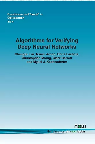 Algorithms for Verifying Deep Neural Networks cover