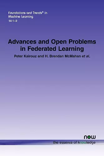 Advances and Open Problems in Federated Learning cover