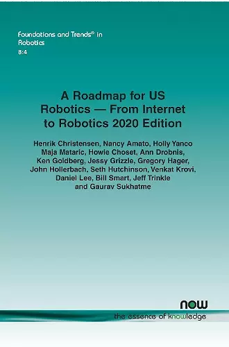 A Roadmap for US Robotics – From Internet to Robotics 2020 Edition cover