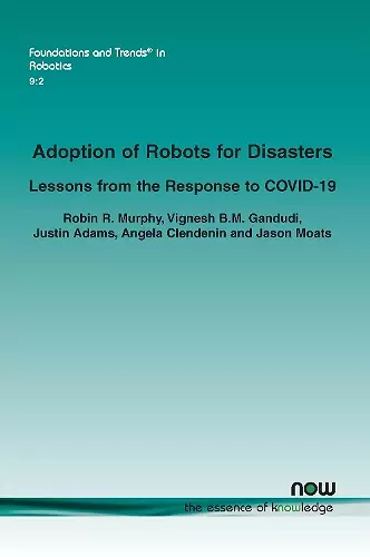 Adoption of Robots for Disasters cover