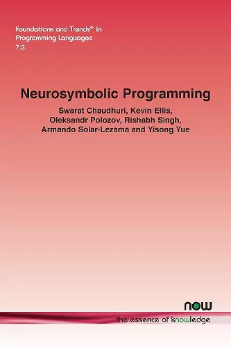 Neurosymbolic Programming cover