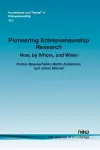 Pioneering Entrepreneurship Research cover