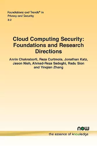 Cloud Computing Security cover