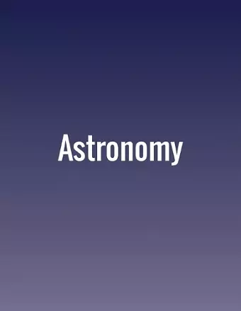 Astronomy cover