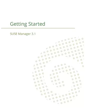 SUSE Manager 3.1 cover