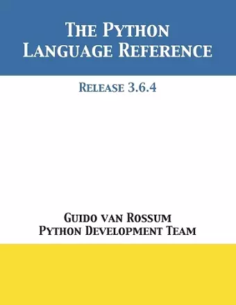 The Python Language Reference cover