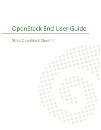 SUSE OpenStack Cloud 7 cover