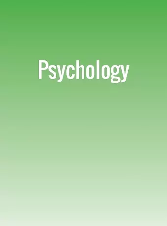 Psychology cover