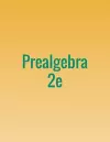 Prealgebra 2e cover