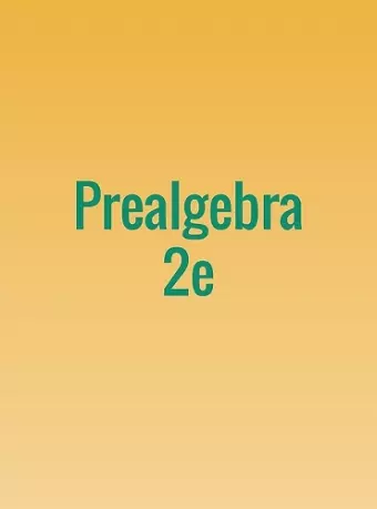 Prealgebra 2e cover