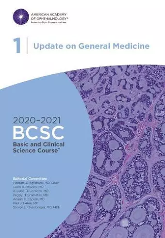 2020-2021 Basic and Clinical Science Course™ (BCSC), Section 01: Update on General Medicine cover