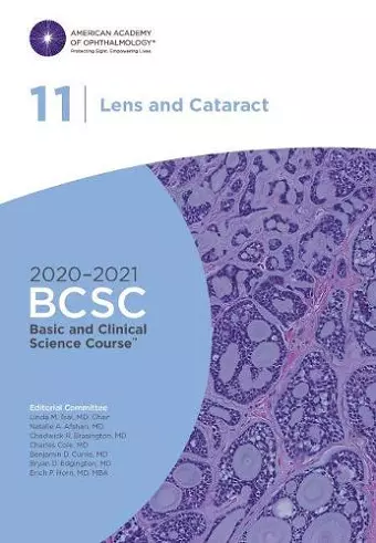 2020-2021 Basic and Clinical Science Course™ (BCSC), Section 11: Lens and Cataract cover