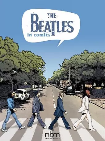 The Beatles in Comics! cover