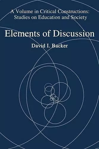 Elements of Discussion cover