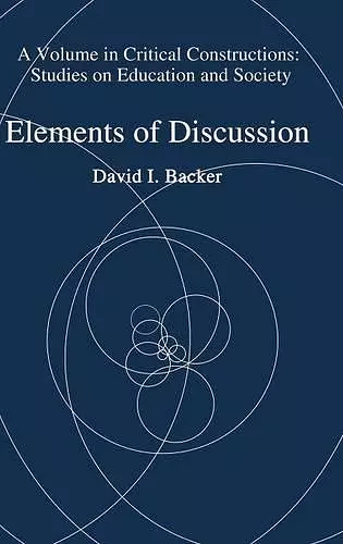 Elements of Discussion cover