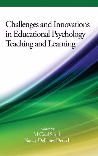 Challenges and Innovations in Educational Psychology Teaching and Learning cover