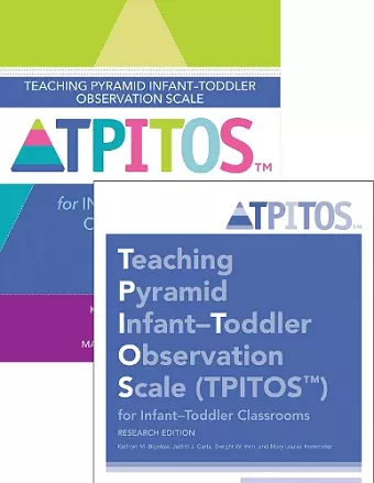 Teaching Pyramid Infant-Toddler Observation Scale (TPITOS™) for Infant-Toddler Classrooms: Set cover