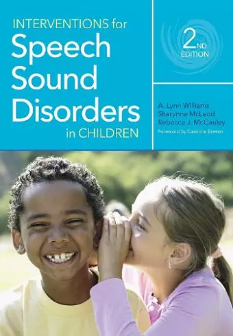 Interventions for Speech Sound Disorders in Children cover
