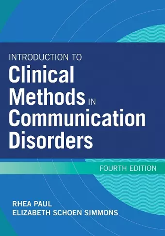 Introduction to Clinical Methods in Communication Disorders cover