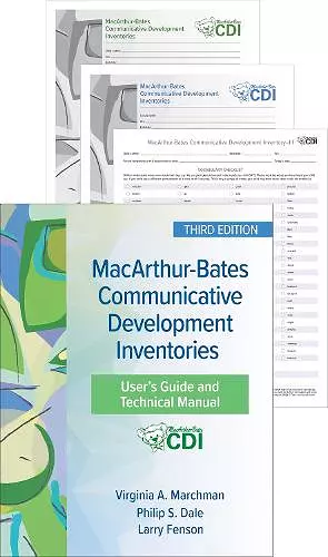 MacArthur-Bates Communicative Development Inventories (CDI), Third Edition Set cover