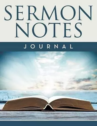 Sermon Notes Journal cover