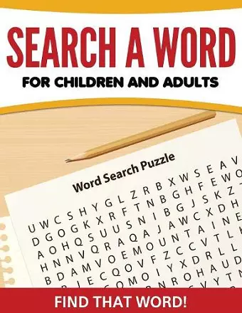 Search A Word For Children and Adults cover