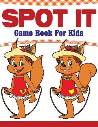 Spot It Game Book For Kids cover