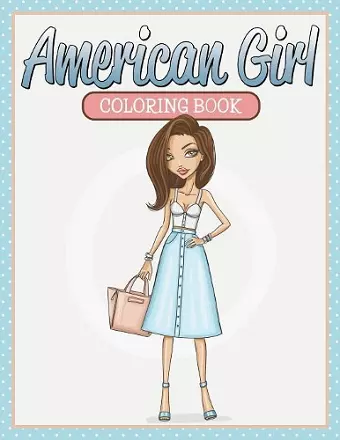 American Girl Coloring Book cover