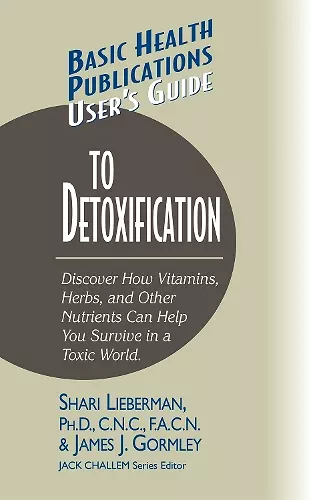 User's Guide to Detoxification cover