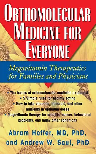 Orthomolecular Medicine for Everyone cover