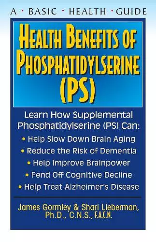 Health Benefits of Phosphatidylserine (PS) cover