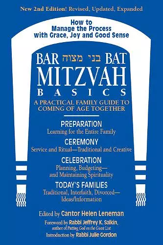 Bar/Bat Mitzvah Basics 2/E cover