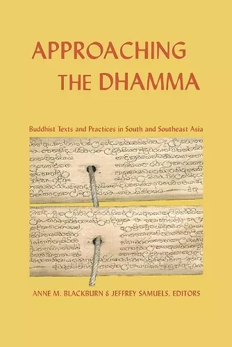 Approaching the Dhamma cover