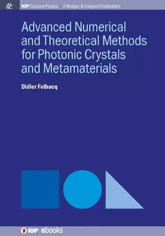 Advanced Numerical Techniques for Photonic Crystals cover