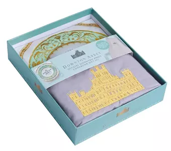 The Official Downton Abbey Cookbook Gift Set (book and apron) cover