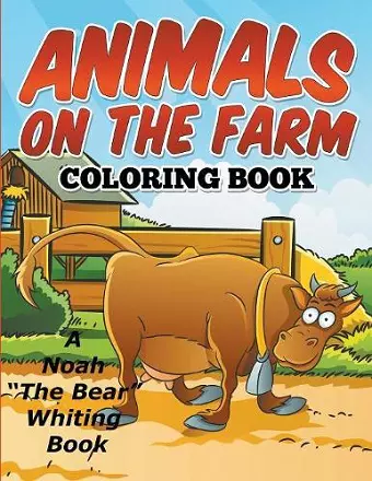 Animals On The Farm Coloring Book cover