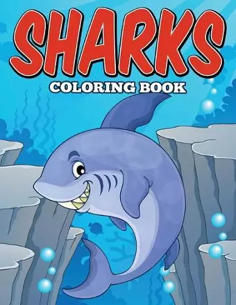 Sharks Coloring Book cover