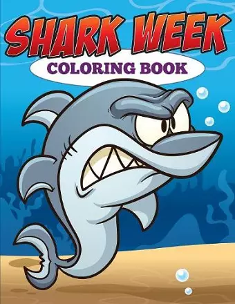 Shark Week Coloring Book cover