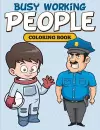 Busy Working People Coloring Book cover