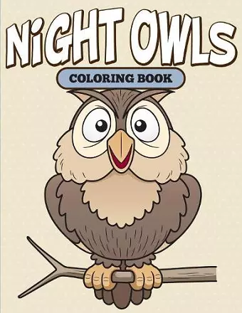 Night Owls Coloring Book cover