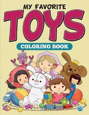 My Favorite Toys Coloring Book cover