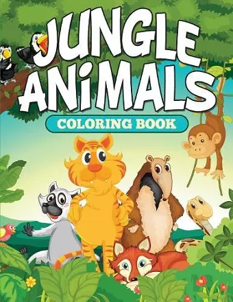 Jungle Animals Coloring Book cover