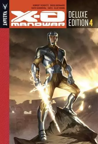 X-O Manowar Deluxe Edition Book 4 cover