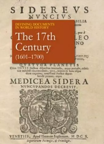 The 17th Century (1601-1700) cover