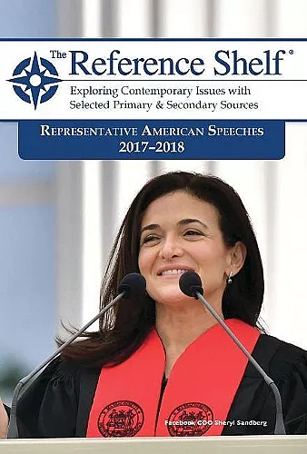Representative American Speeches, 2017-2018 cover