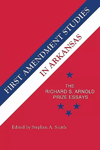 First Amendment Studies in Arkansas cover