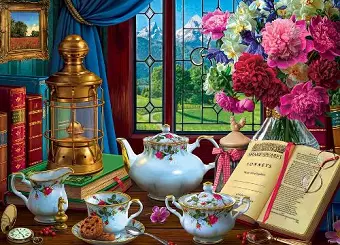 Tea Set Jigsaw cover